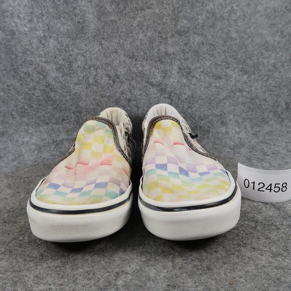 Vans Shoes Missy 2 Sneaker Classic Slip On Casual Canvas Skate Checkered Trainer - Picture 2 of 11